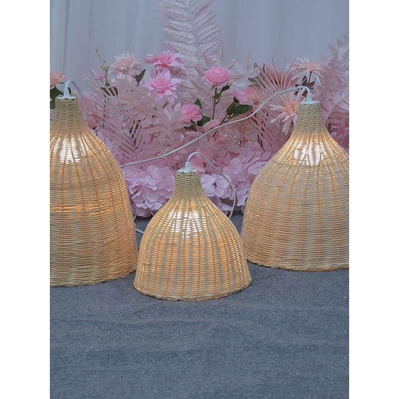 婚庆婚礼道具竹编酒杯藤编路引吊灯户外场地布置装饰森系摆件藤灯,节庆用品/礼品,路引,淘宝优惠券,粉丝福利购,淘宝优惠卷