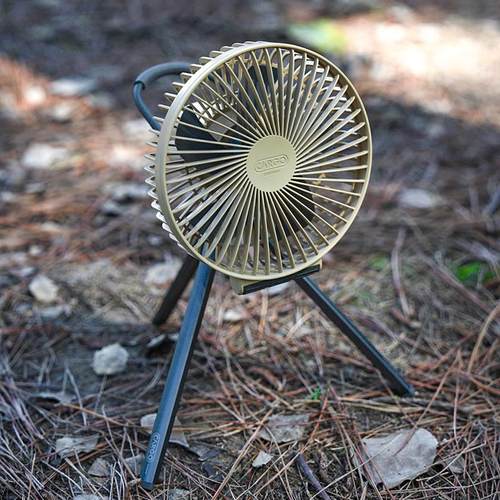 韩国CARGO大号风扇户外露营可携式云台USB电风扇无声吊扇超长续航