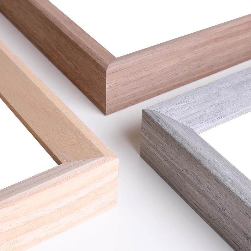 装饰画框外框挂墙16免打孔20 30 24寸a4简约装裱客厅实木相框定制