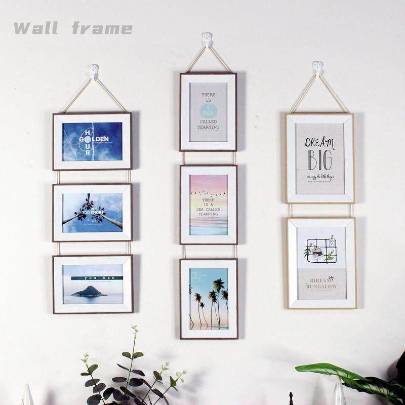 创意挂墙相框6寸7寸加打印照片儿童写真婚纱墙面装饰连身组合像框,家居饰品,相框/画框,淘宝优惠券,粉丝福利购,淘宝优惠卷