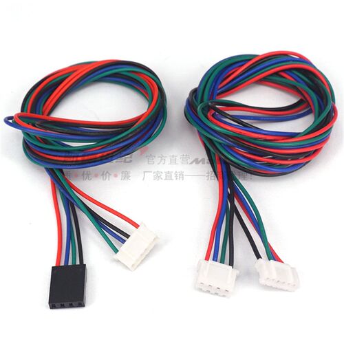 XH2.54端子电机线 杜邦头 3D打印机配件 步进电机链接线4pin-6pin