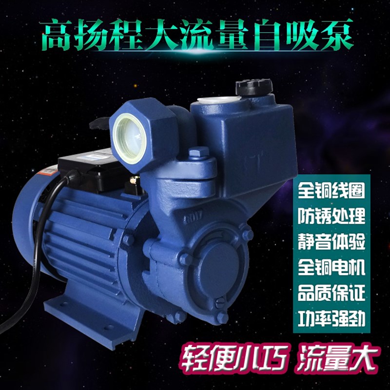 大流量高扬程自吸泵旋涡式自吸泵潜水泵家用农用自来水增压泵