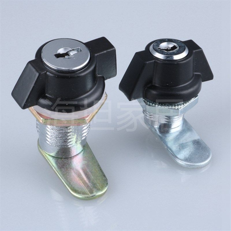 海坦MS815-2锌合金转舌锁 配电箱门锁MS408-1-2-3 动力开关柜门锁