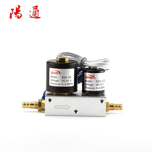 LGK等离子切割机电磁阀双联气阀DC24V大小气阀SVZ-5S SVZ-2.2气阀