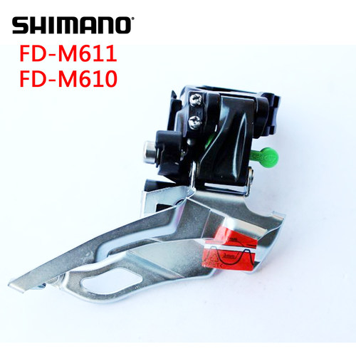 禧玛诺DEORE FD-M610 M611下摆10速20速30速M6000侧拉602548T前拨