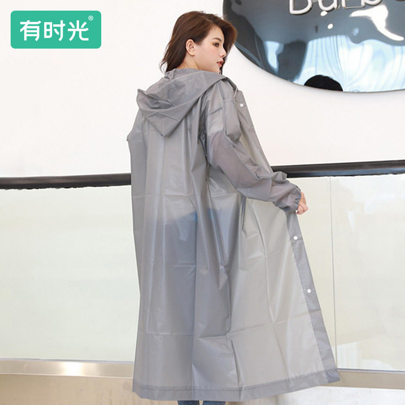 非一次性雨衣EVA成人儿童加厚加长坊水雨披户外徒步旅行钓鱼骑行