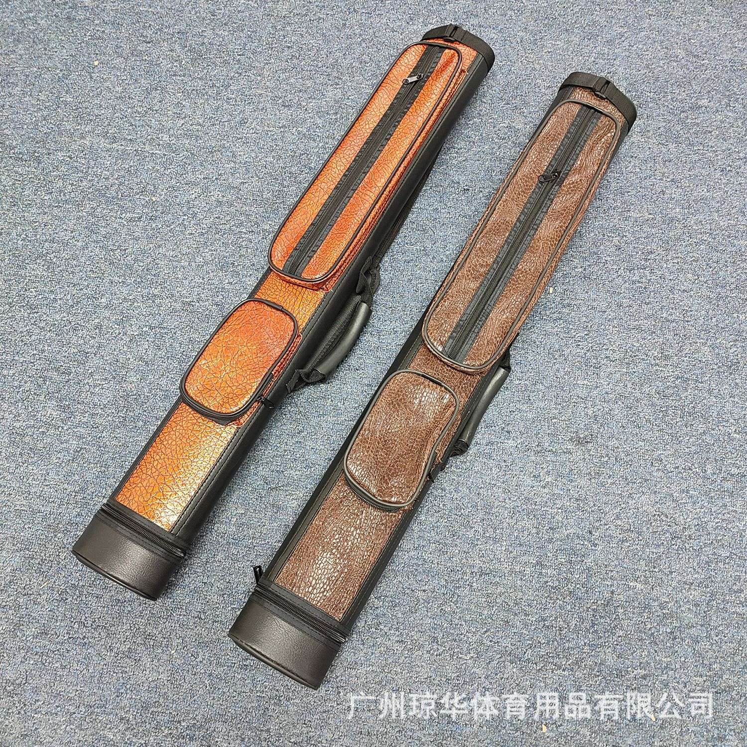 台球杆桶4孔杆筒1/2台球杆筒四孔2B2S九球杆桶美式杆盒台球杆筒