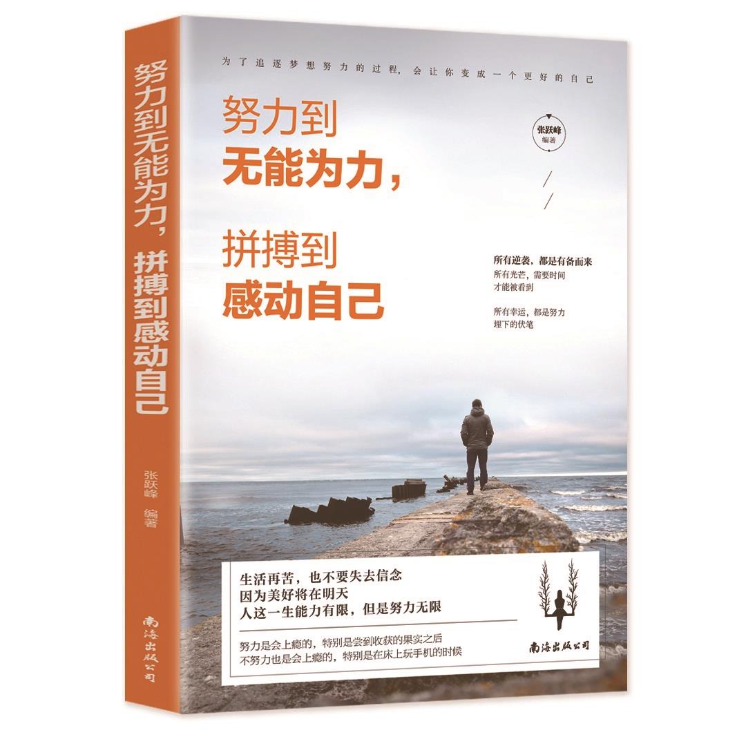 努力到无能为力 拼搏到感动自己 青春文学励志读本 成功学 正能量
