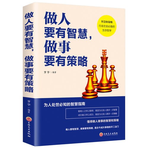 做人要有智慧做事要有策略 成功励志书籍 职场说话办事心理学