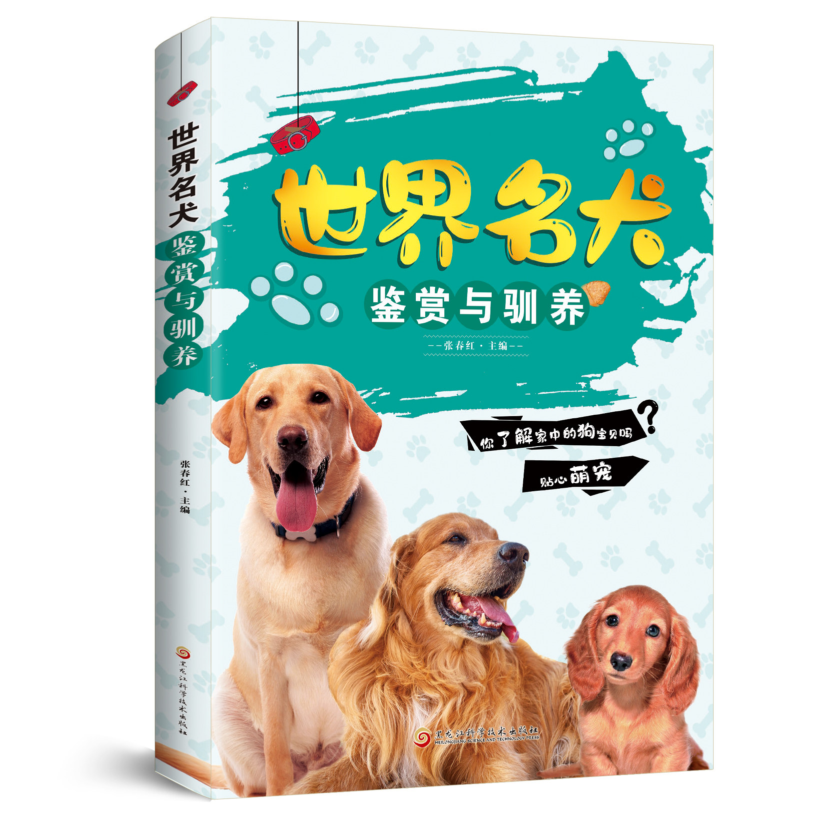 正版世界名犬鉴赏与驯养 养狗喂养护理驯出聪明爱犬了解狗狗习惯