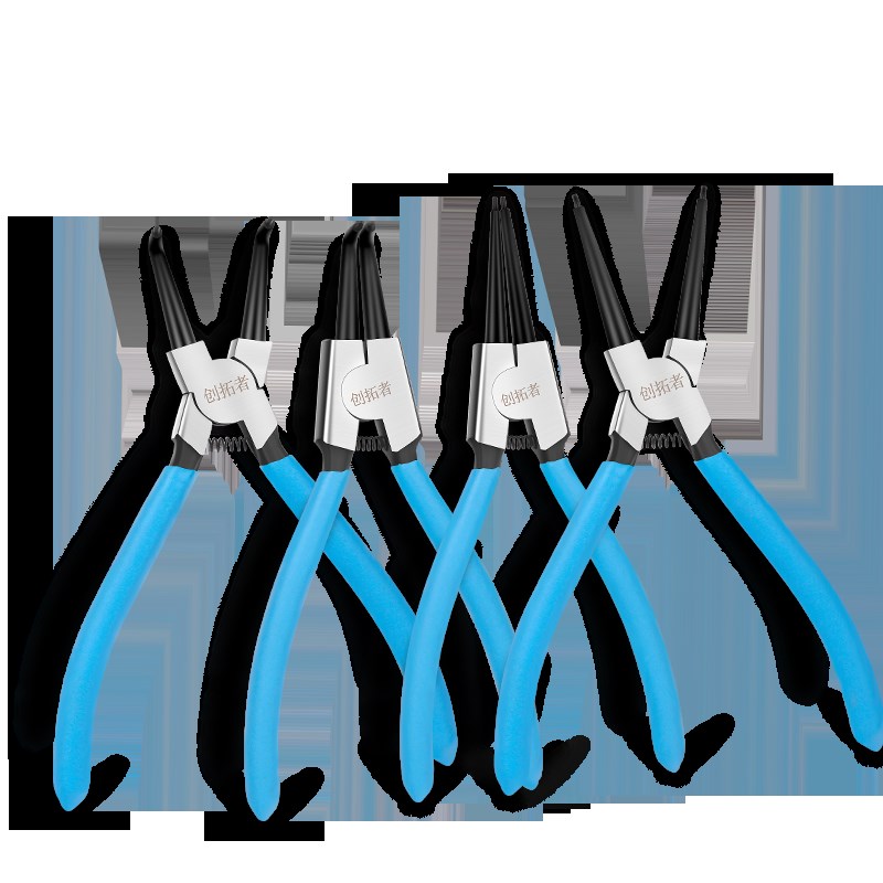 多功能卡簧钳小扩张钳子工业级外卡环挡圈开口弹簧内卡黄套装大全