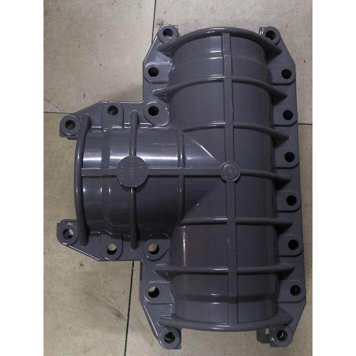 pe哈夫节抢修接三通pvc抢修节哈弗接 管道补漏器三通快接110 160