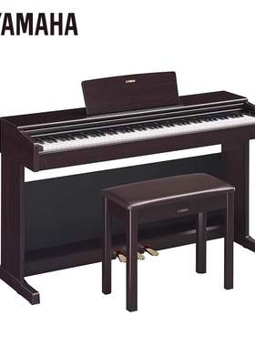 跨境雅马哈电钢琴YDP145B专业88键重锤立式初学家用智能电子钢琴