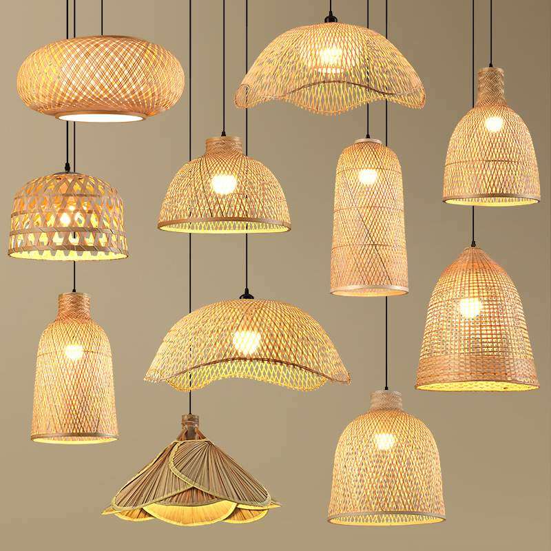 竹编灯笼日式复古餐厅火锅店茶楼民宿农家乐东南亚藤编草帽吊灯,农机/农具/农膜,其它农用工具,淘宝优惠券,粉丝福利购,淘宝优惠卷