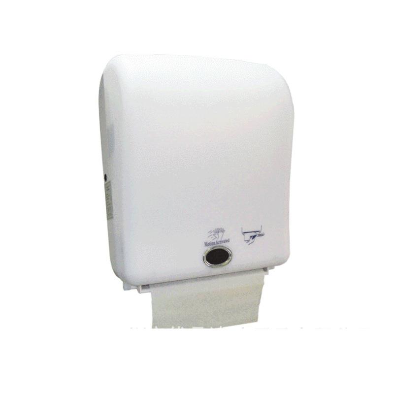 学校商务用节能全自动擦手卷纸盒壁挂纸巾架自动感应切纸机