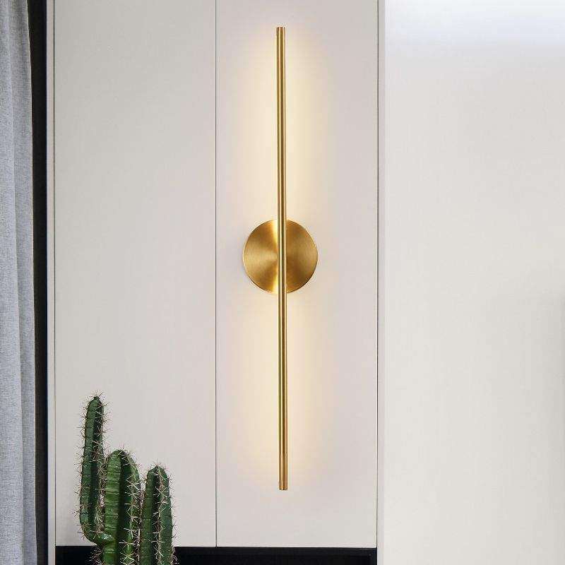 意大利全铜长条轻奢卧室床头灯北欧客厅背景墙装饰过道灯工厂,农机/农具/农膜,其它农用工具,淘宝优惠券,粉丝福利购,淘宝优惠卷