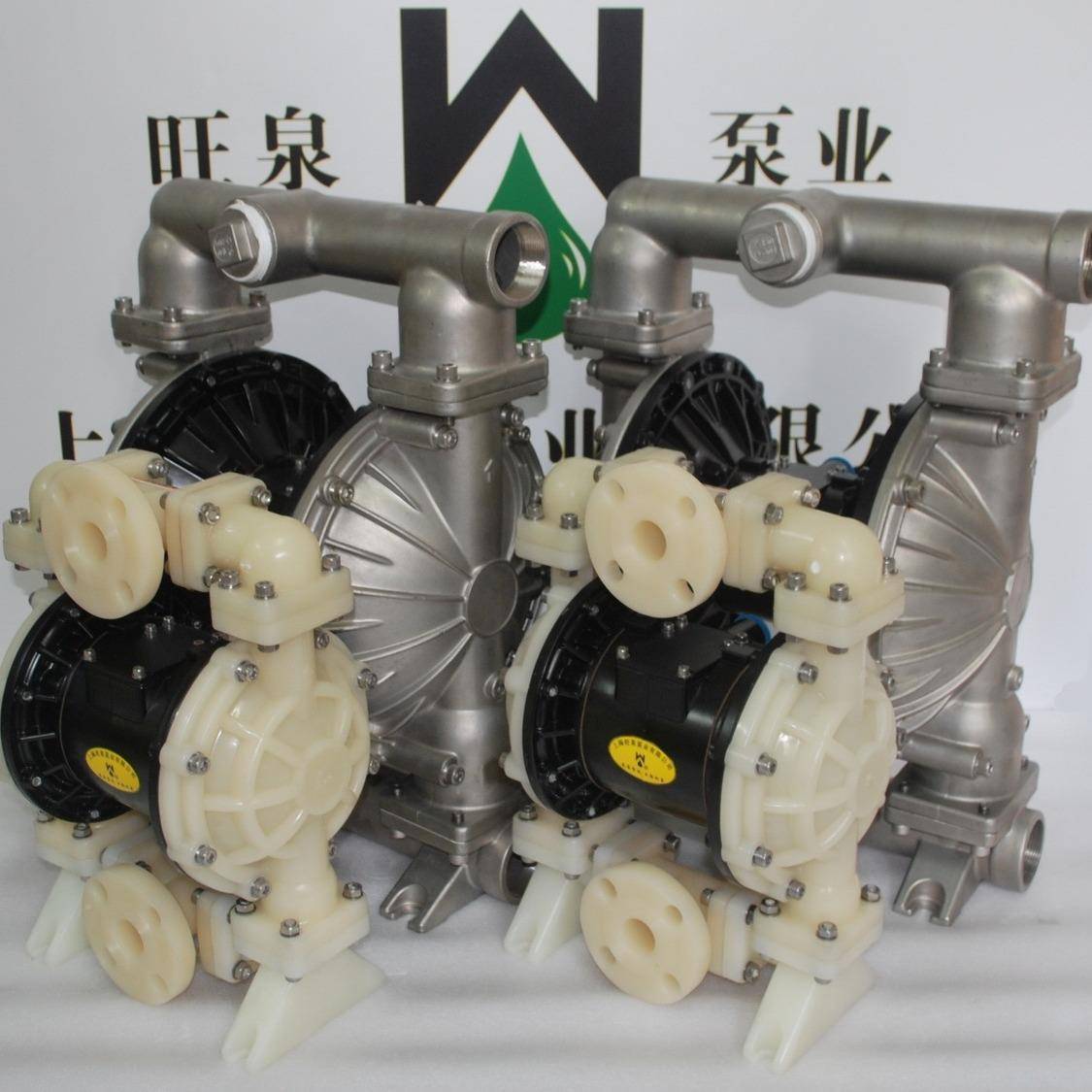 上海旺泉泵RW7911气动膜、736光伏行业专用气动隔隔2膜泵、双隔膜