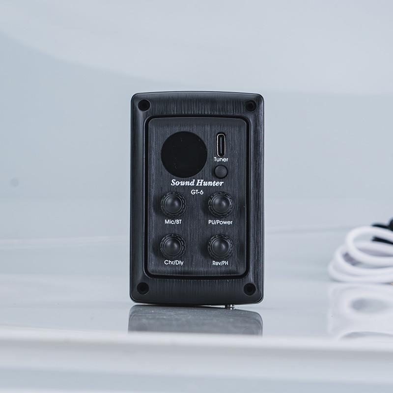 GT-DLO6钢琴拍节器吉他尤克里调音器架鼓子通用电里子节奏加震拾