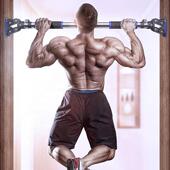 单杠家用室内引体墙向器体门上上杠免打孔体育吊杠单门框健SAR身