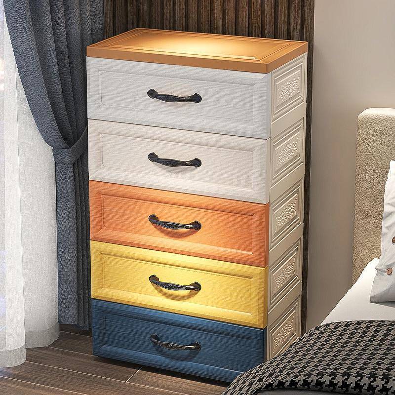 BA收纳柜多XNM功能抽床屉式柜子储物柜头柜1多层塑料房间室家用卧