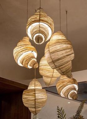 471蛋吊糕面包店饭灯可包颂牛角创意烘焙厅吧台橱窗造型甜品布艺