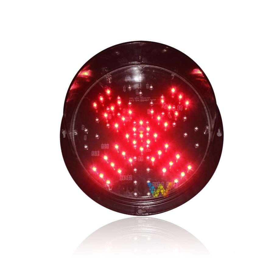 头源家红绿灯led指三WDM-C100色小型示灯红叉绿箭洗车设备信厂号