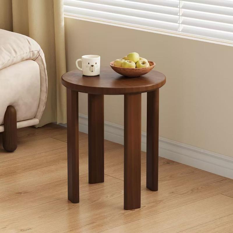实矮木叠叠奢凳家653居多功能凳餐厅凳卧室圆凳椅子轻凳新中板式