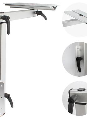 房车游艇桌活动转桌腿脚可旋拆UWR腿卸桌桌架隐藏桌腿抽拔式加强