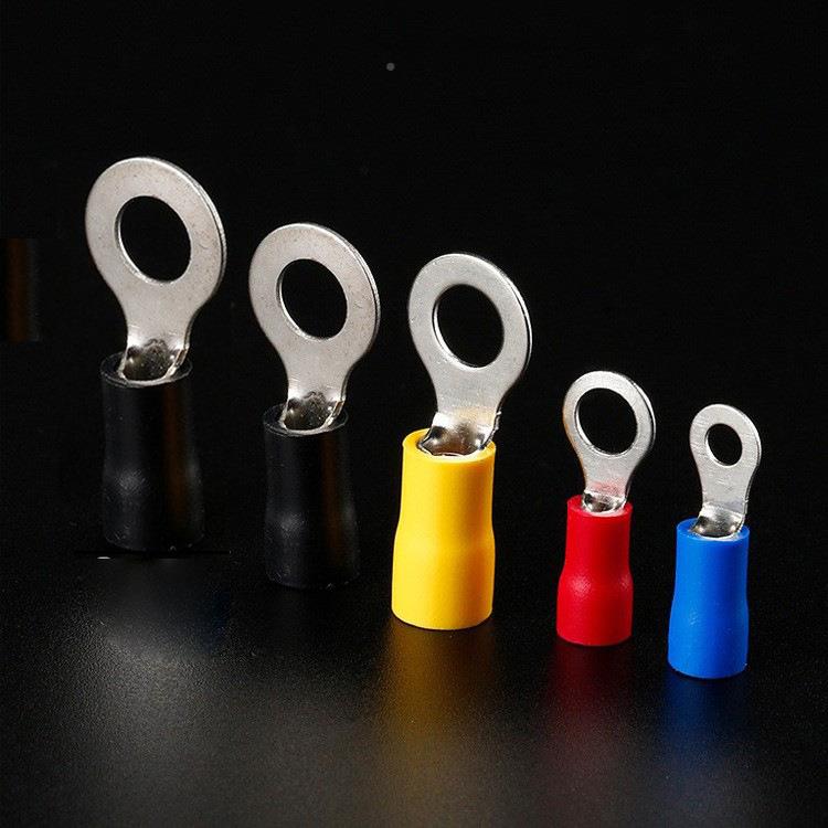 紫铜B级圆形预绝缘压端插子接二次线冷607拔式OT铜厂鼻家直供