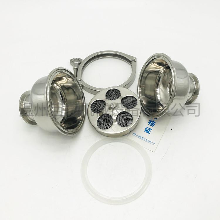 生产34锈钢SCO快装罐体管道火器卫阻生级不呼吸器配双层阻火0芯