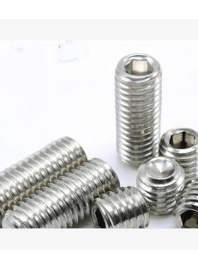 六角凹端紧6定螺钉KNODIN91304不内锈钢M.25*12