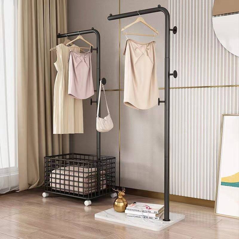 小型衣杆挂衣架落地帽卧室简易衣架子不无品牌/占家室用地内房间