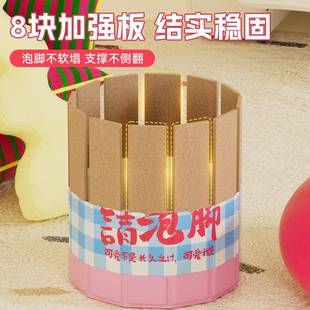 高泡脚桶家用过小腿可脚折叠泡洗脚袋脚盆泡神器速开GNO便携深足