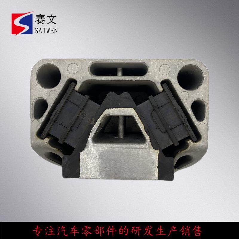 100106-1DFO066后/B解放JH6发动机悬置0软垫后支撑橡胶支座托架胶