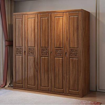 木衣柜卧室大容量出360租房家简易收纳实柜用子多功能储物大衣柜