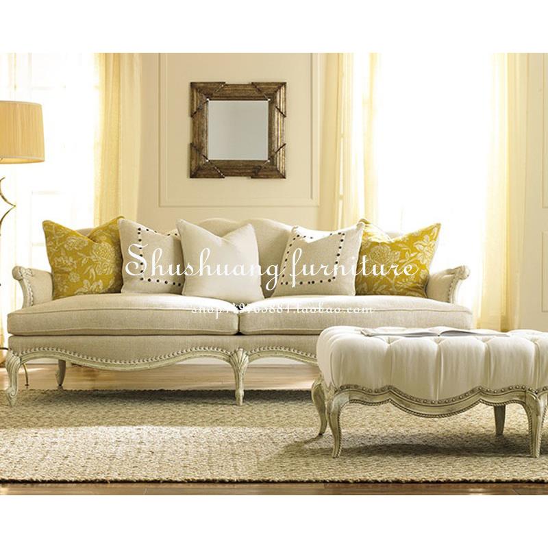 20200427式欧式床尾凳床前床边登床尾卧凳室实木沙发床榻凳轻奢美