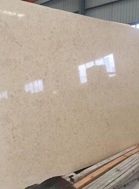 水头琪石材之乡轻奢西班牙安米黄大理面石台板墙INX批面板地板量