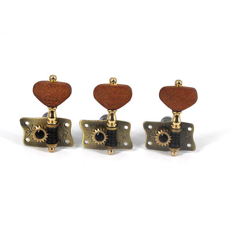 货可源古典准吉他带轴承弦ULG钮可木手柄吉他旋钮调器弦上配件