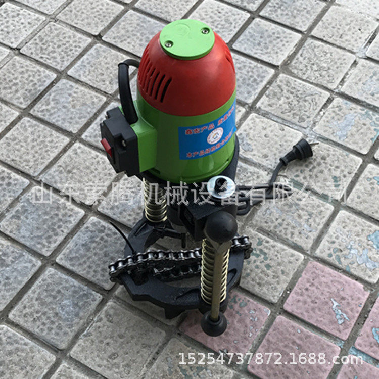厂家链条管道打孔机可换钻头