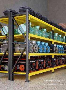 仓库仓储架置UXK物家架多层落地快示货递超市阳台用储物角钢展铁