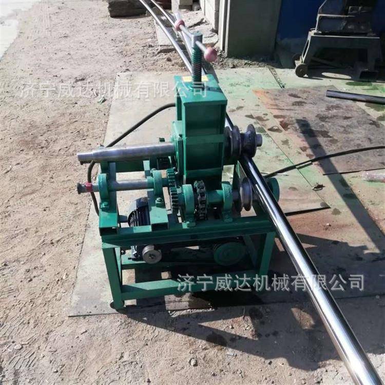 钢棚筋弯管机管WBA电动方圆管弧大机立式折弯机