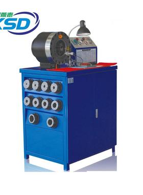 12KSD50V4V便携车载2寸4层2压油管压头机工地51m用高m压管机