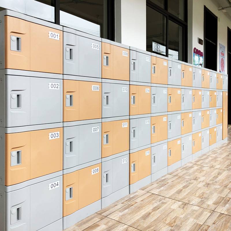 幼儿园儿童储物柜跆拳道abs塑料更衣柜电子存包智能文件办公柜子