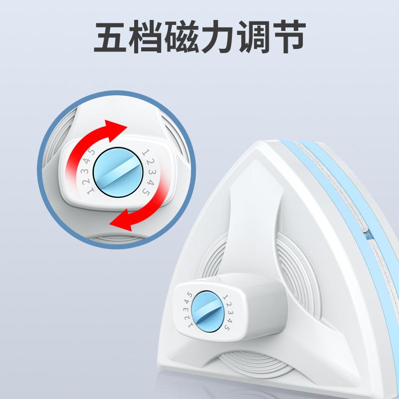 擦玻璃高楼家用层单双230三双面擦窗户清洁刮水磁器防夹手具可调