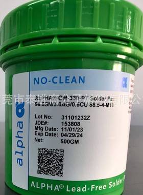 O38OM338412TOM3338PT无铅焊无锡膏锡浆ALPHA阿尔法铅SMAC305