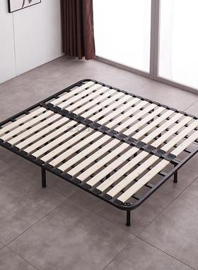 Bw2折叠实木床.架架子排骨架床架床木板床架子龙骨支撑板架16785