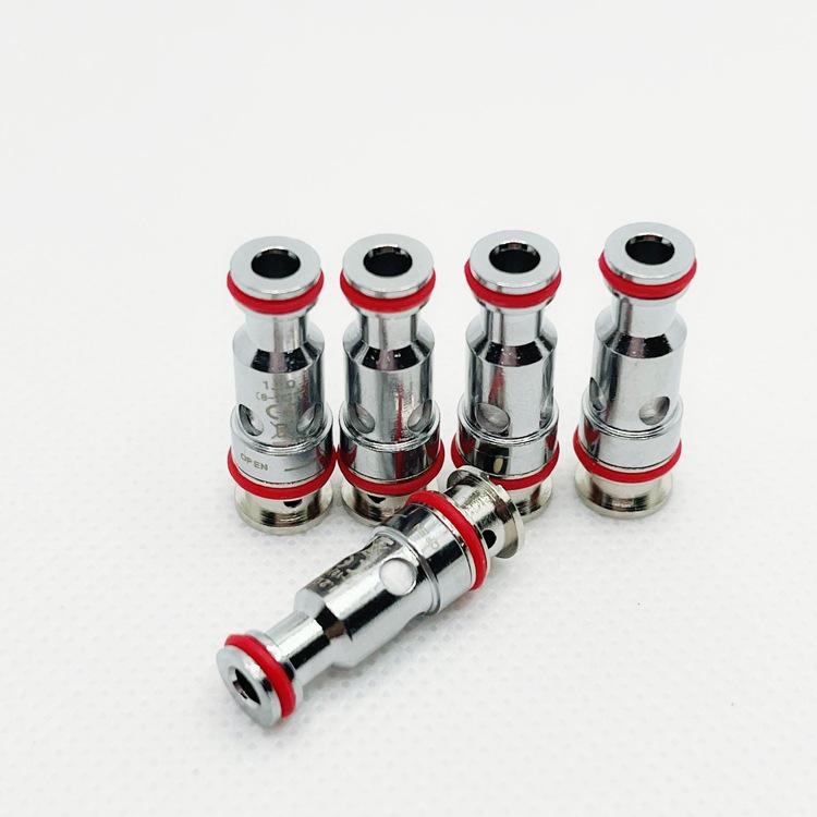 857 非螺纹芯五金配件FlexuQ coil 0.8 1.0 1.2ohm5个一盒