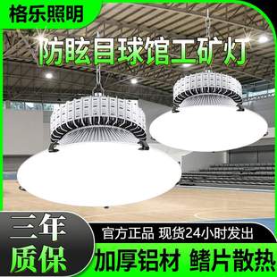 LED室内防眩目球馆灯乒乓球羽毛球馆工矿灯篮球场馆灯 超亮