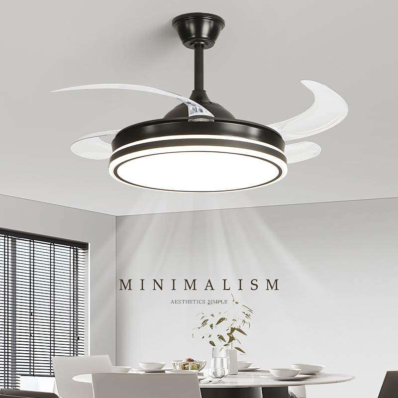 2026新款现代简约吊扇灯客厅带电风扇吊灯餐厅卧室42寸隐形风扇灯,标准件/零部件/工业耗材,车间地垫,淘宝优惠券,粉丝福利购,淘宝优惠卷