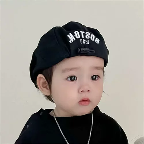 ins宝宝韩版洋气百搭薄款贝雷帽